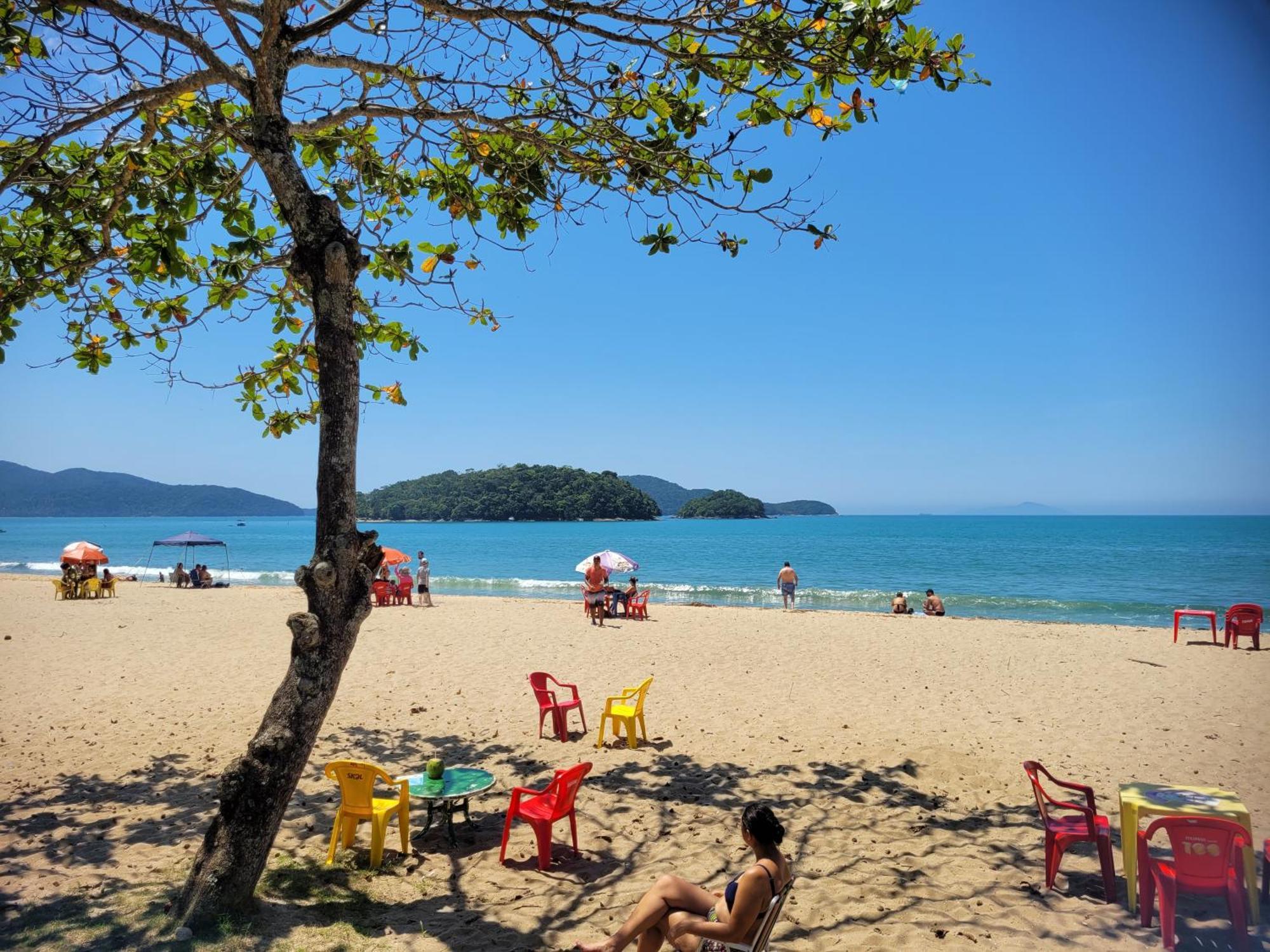 A Ver O Mar Suites Cocanha Карагуататуба Экстерьер фото