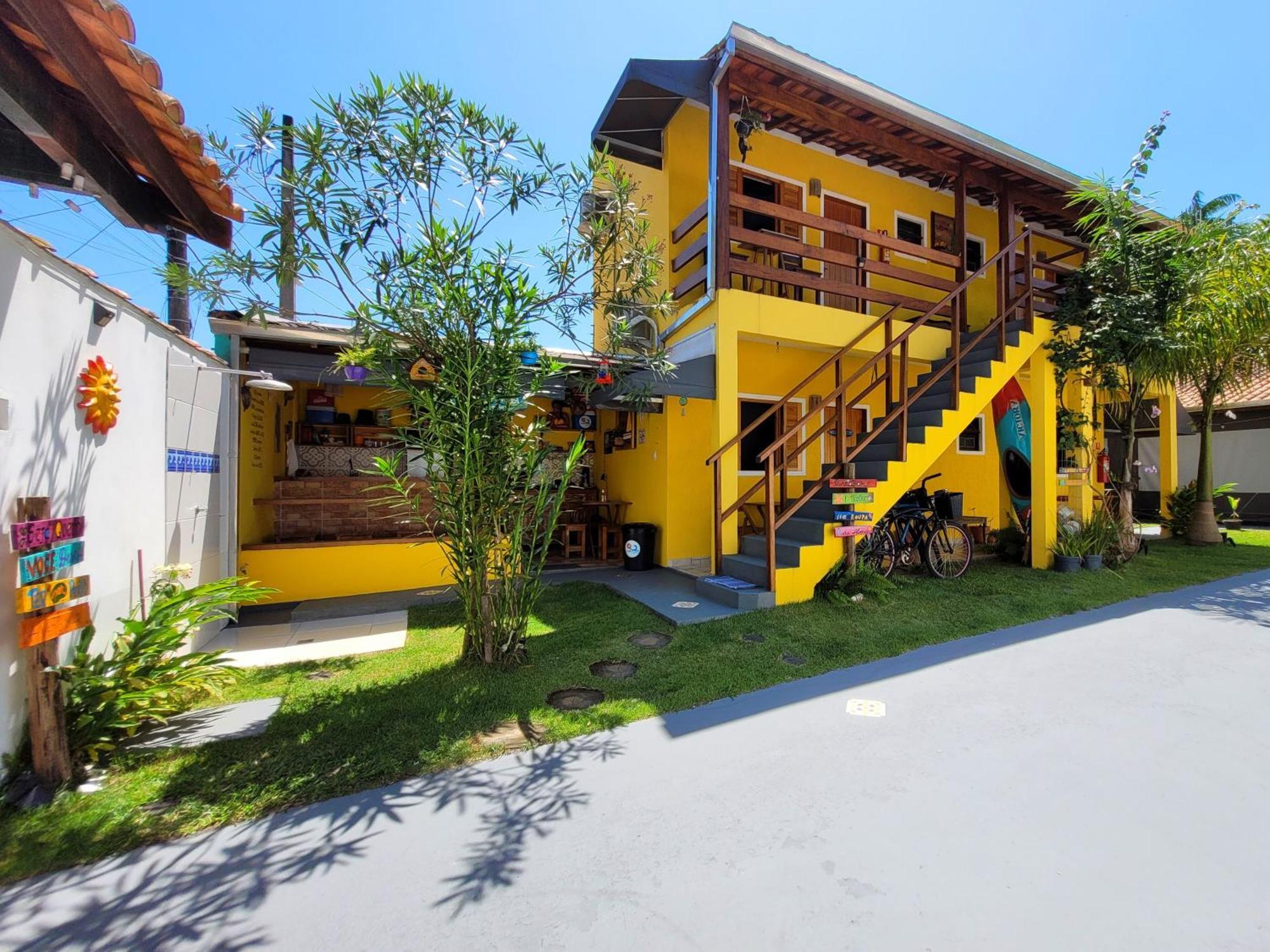 A Ver O Mar Suites Cocanha Карагуататуба Экстерьер фото